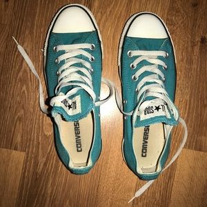 Teal Converse